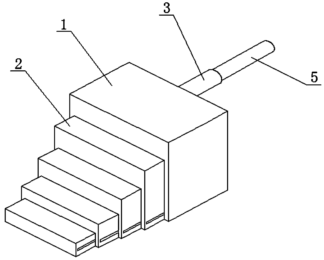 Elevator gap inspection device