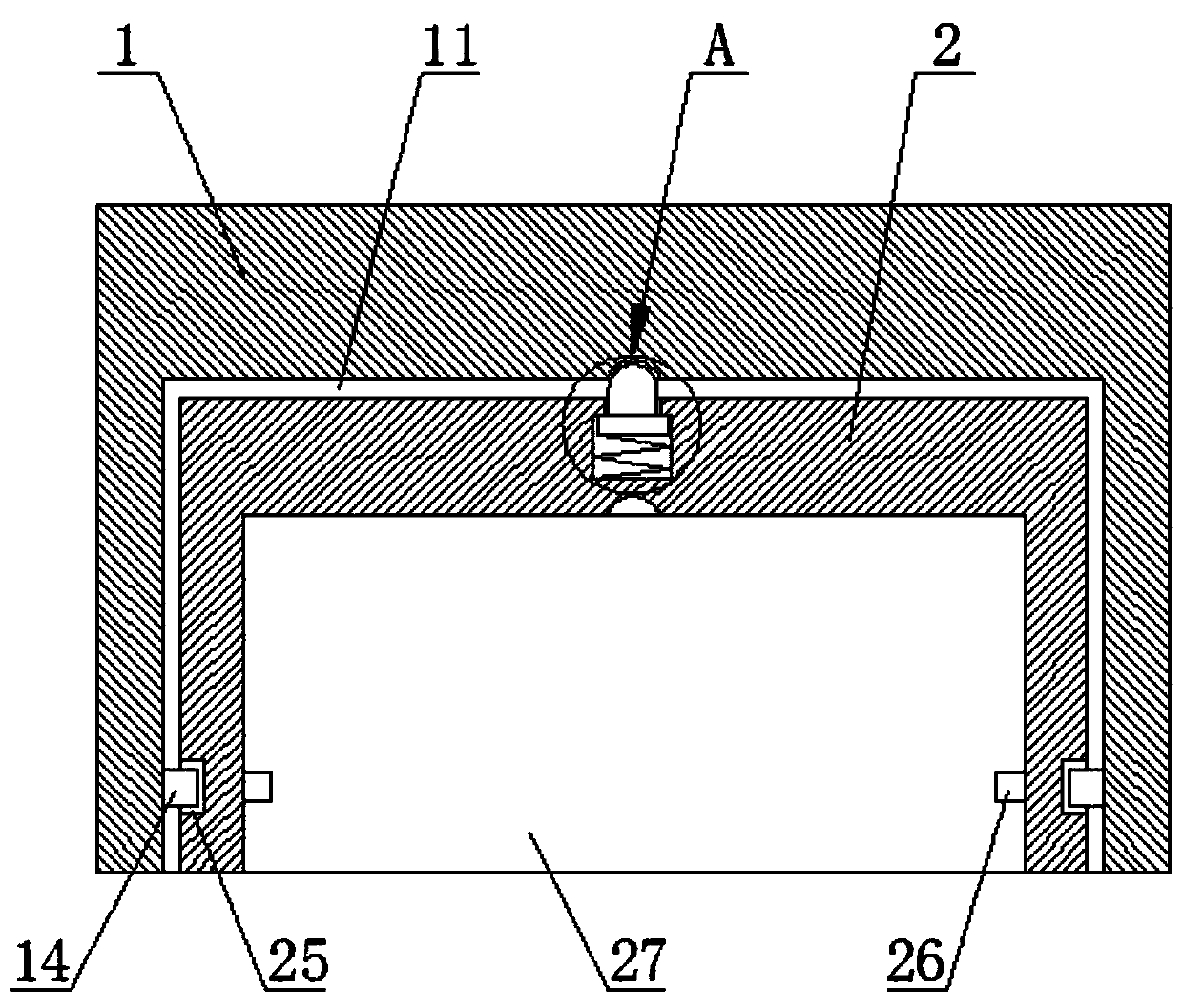 Elevator gap inspection device