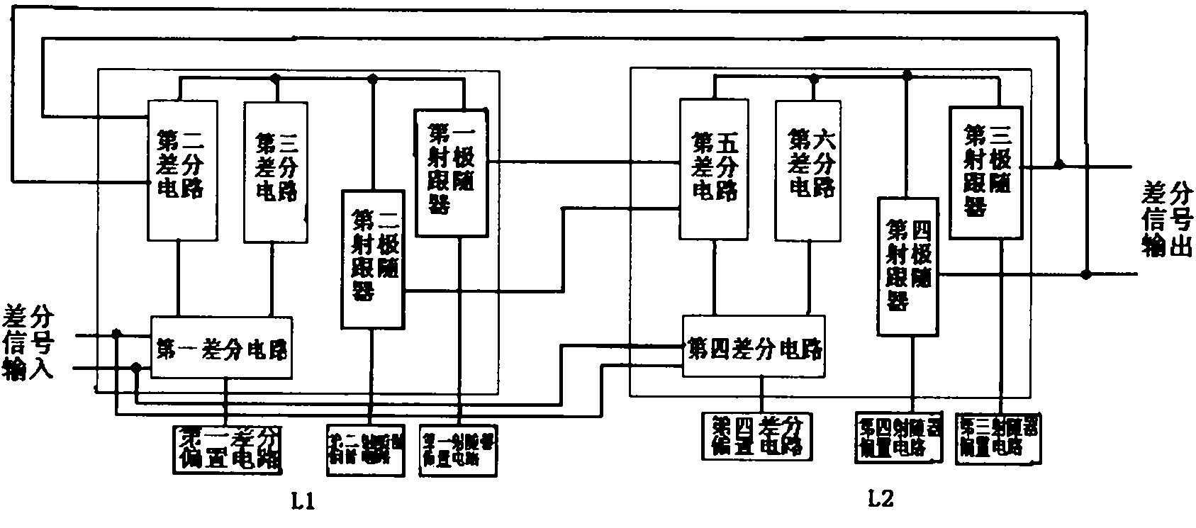 InGaP/GaAs HBT (Heterojunction Bipolar Transistor) super-high-speed frequency-halving circuit based on ECL (Emitter-Coupled Logic)