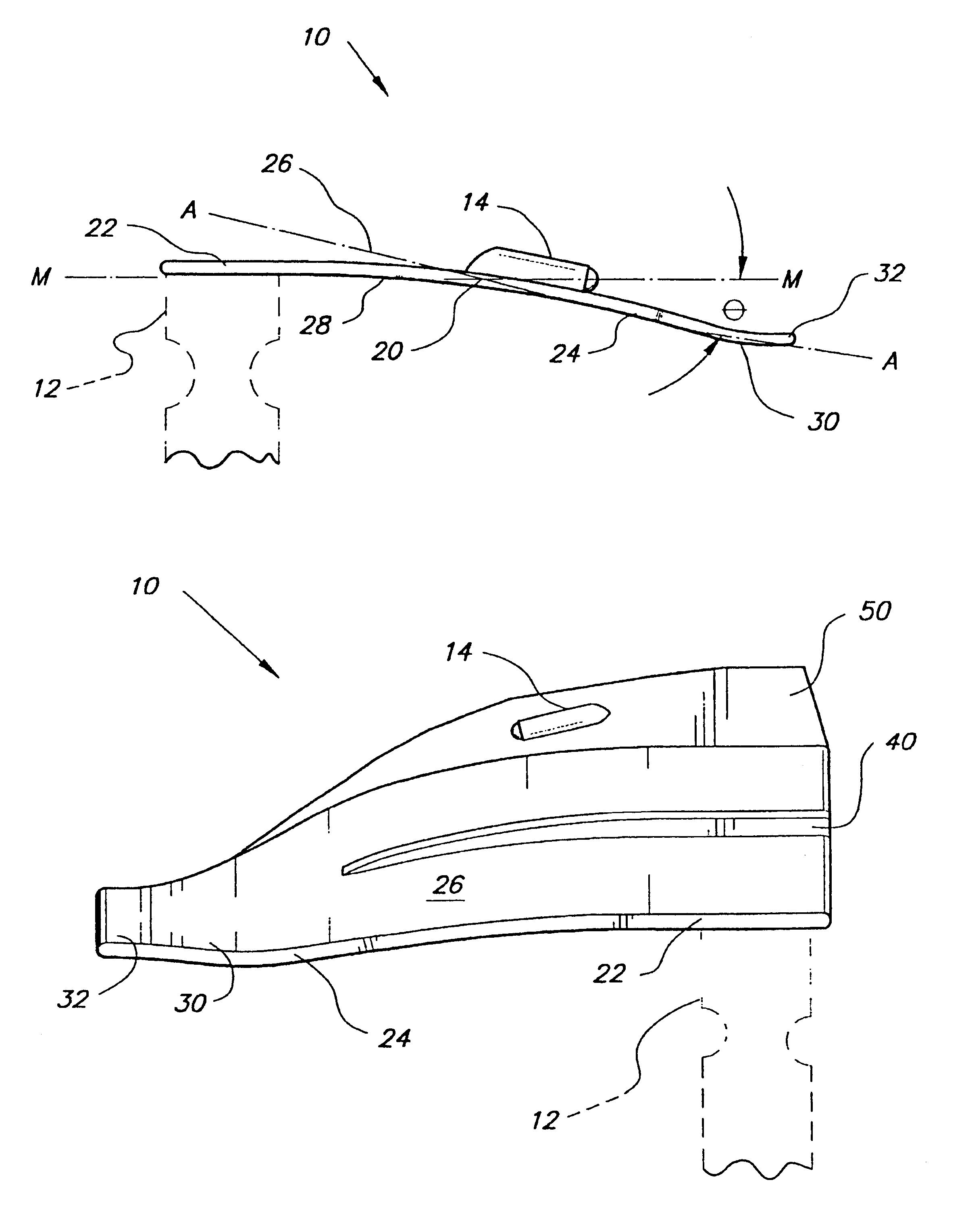 Laryngoscope blade