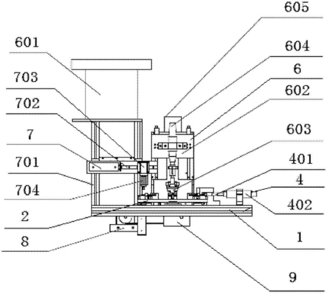 Breaker semi-automatic auxiliary assembling device