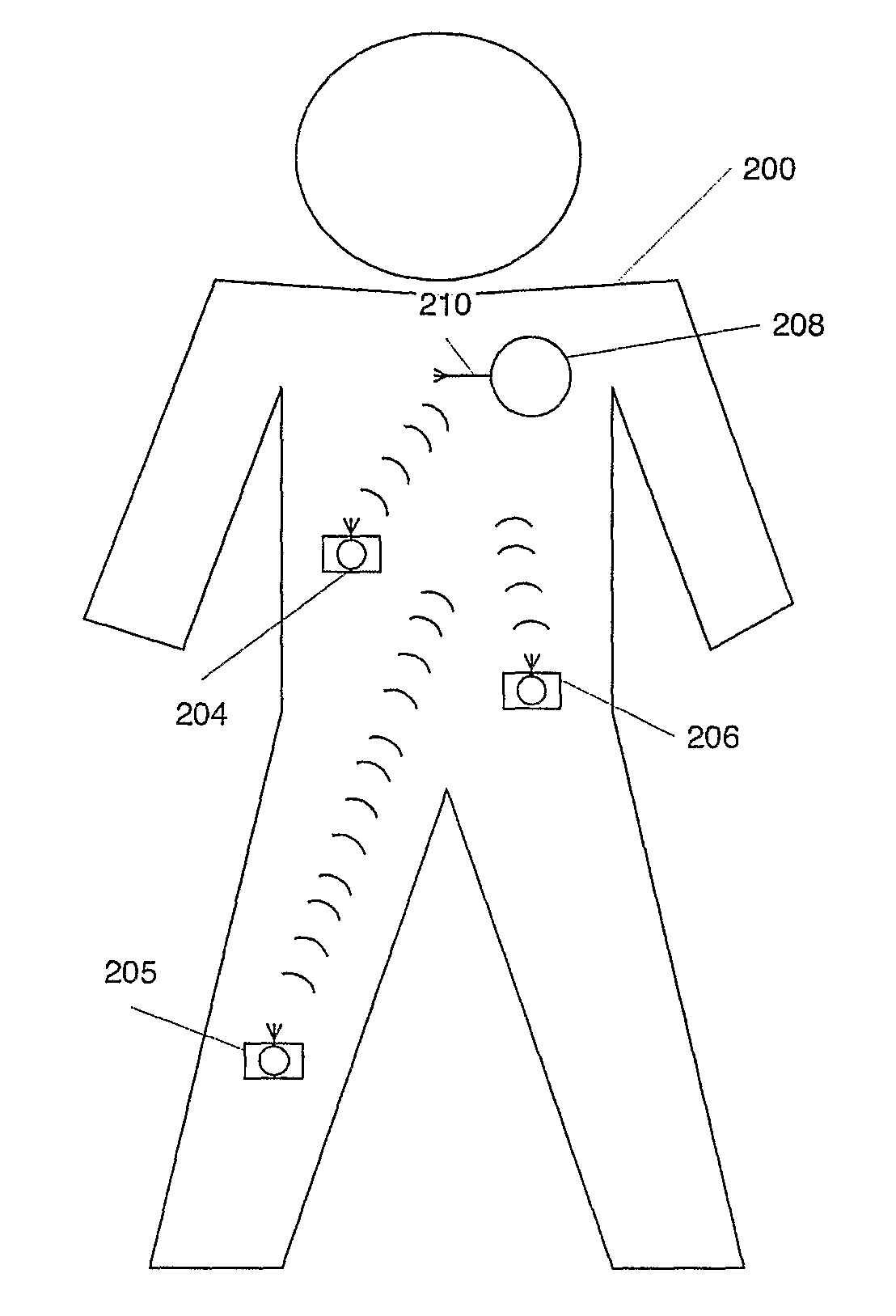 Implantable zero-wire communications system