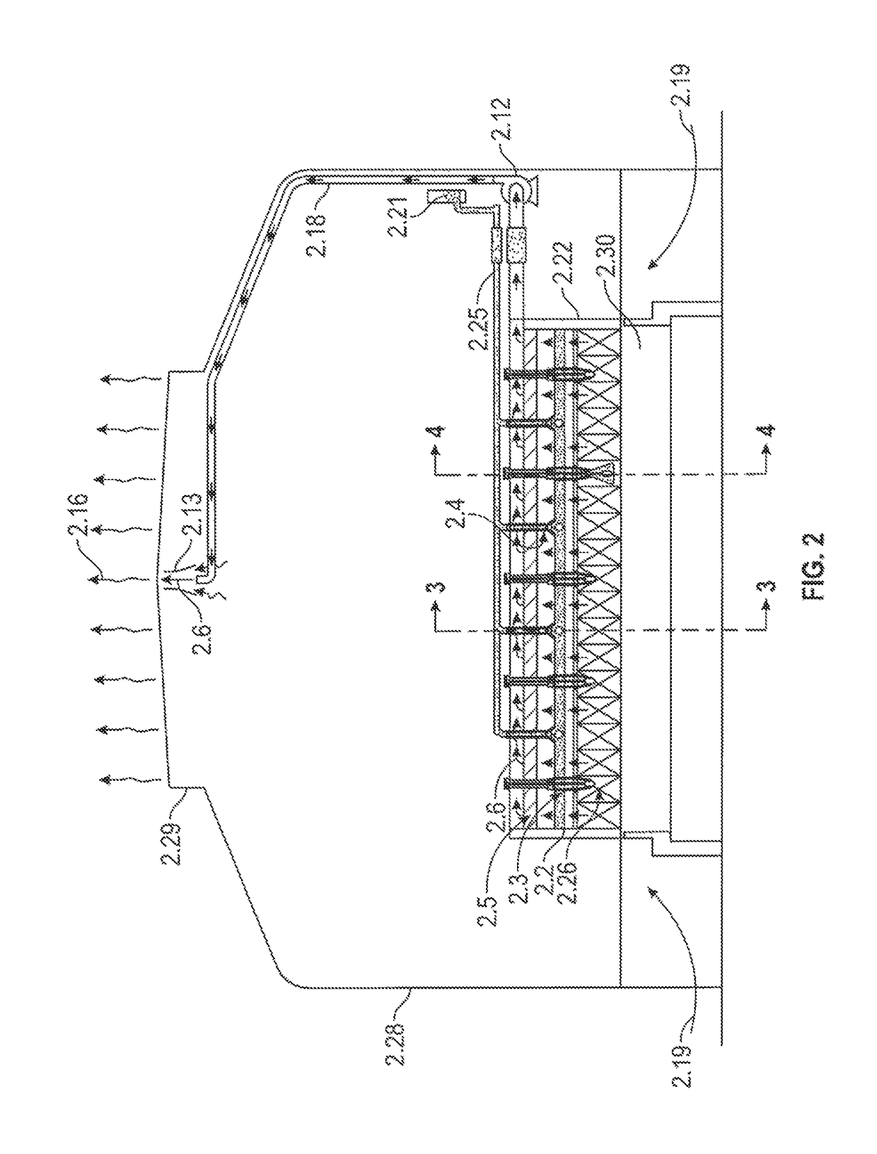 Integrated gas treatment