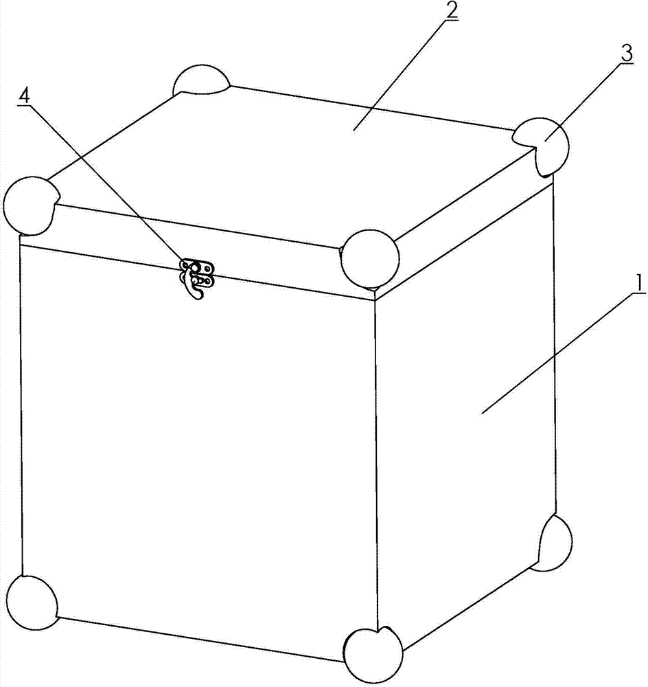 Square article carrier used in automatic delivery system of Internet of Things pipeline