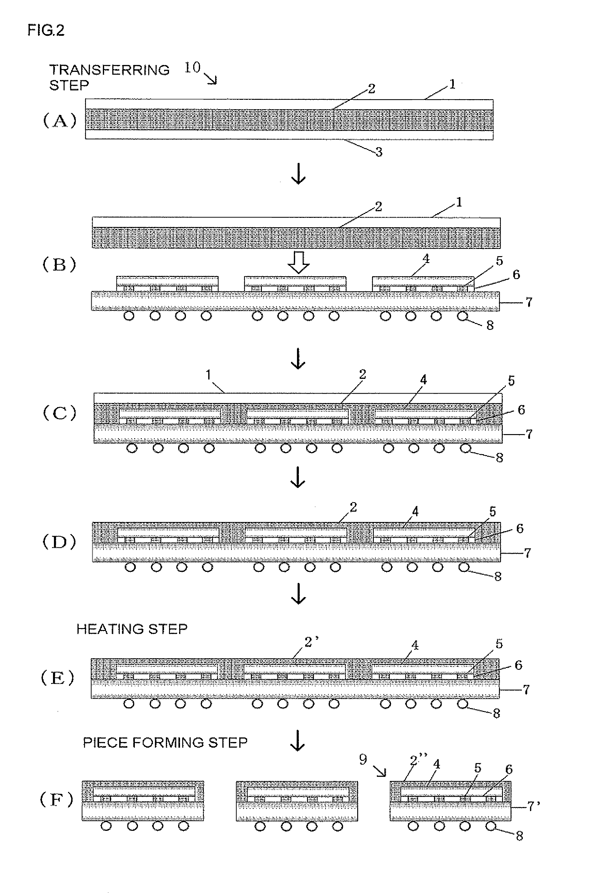 Wafer mold material and method for manufacturing semiconductor apparatus