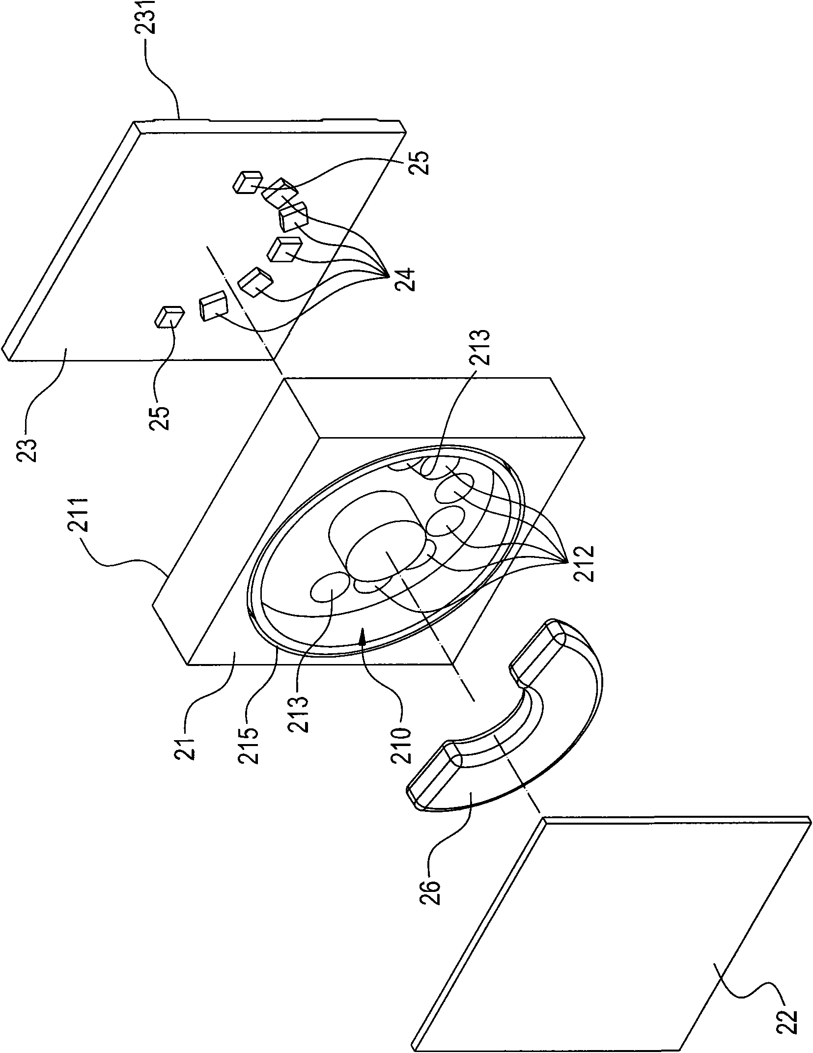 Rotor-type aspect sensor