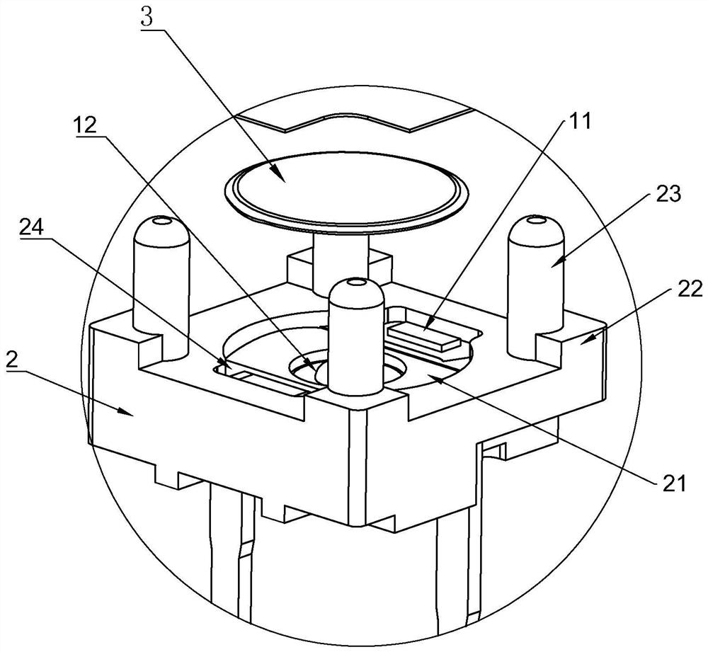 A waterproof tact switch