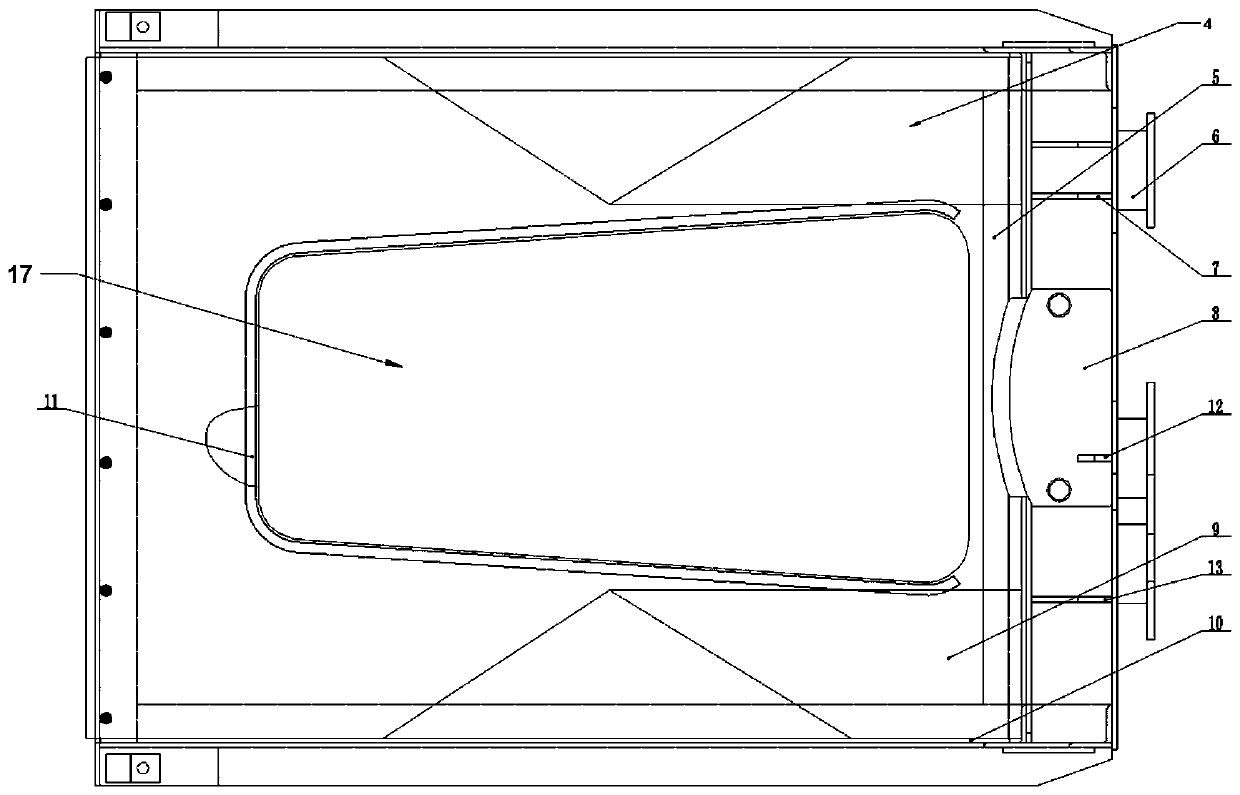 Welding fixture process suitable for P60B.11 type discharge chute