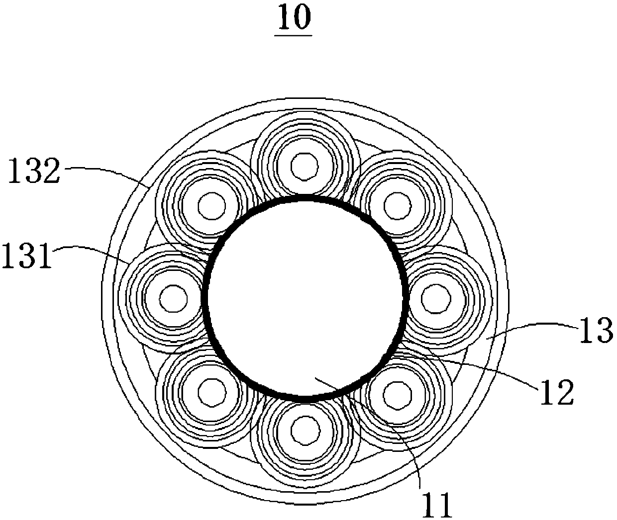 Photographing device for electronic equipment, and electronic equipment