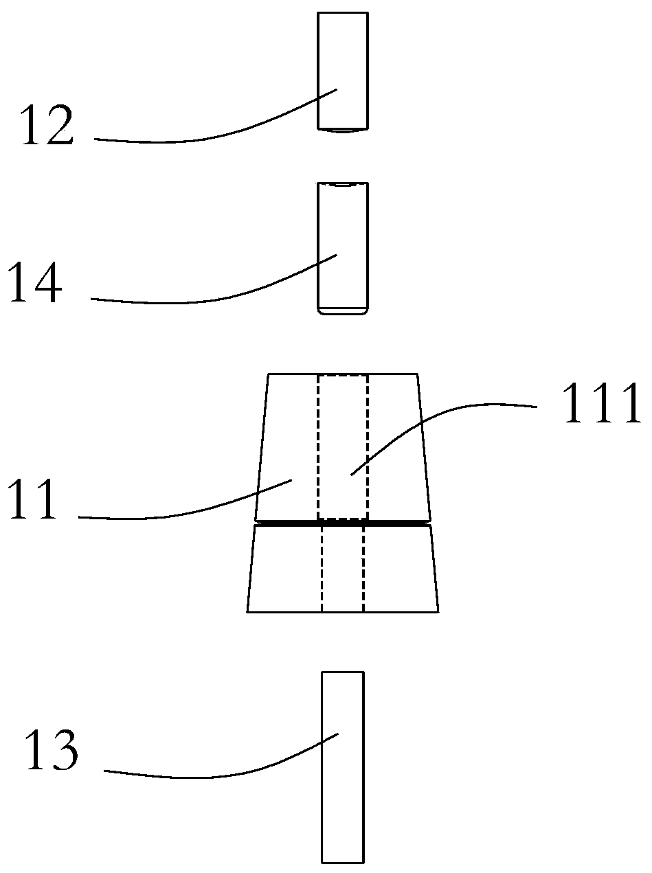 Production process applied to lantern-type riveting nut