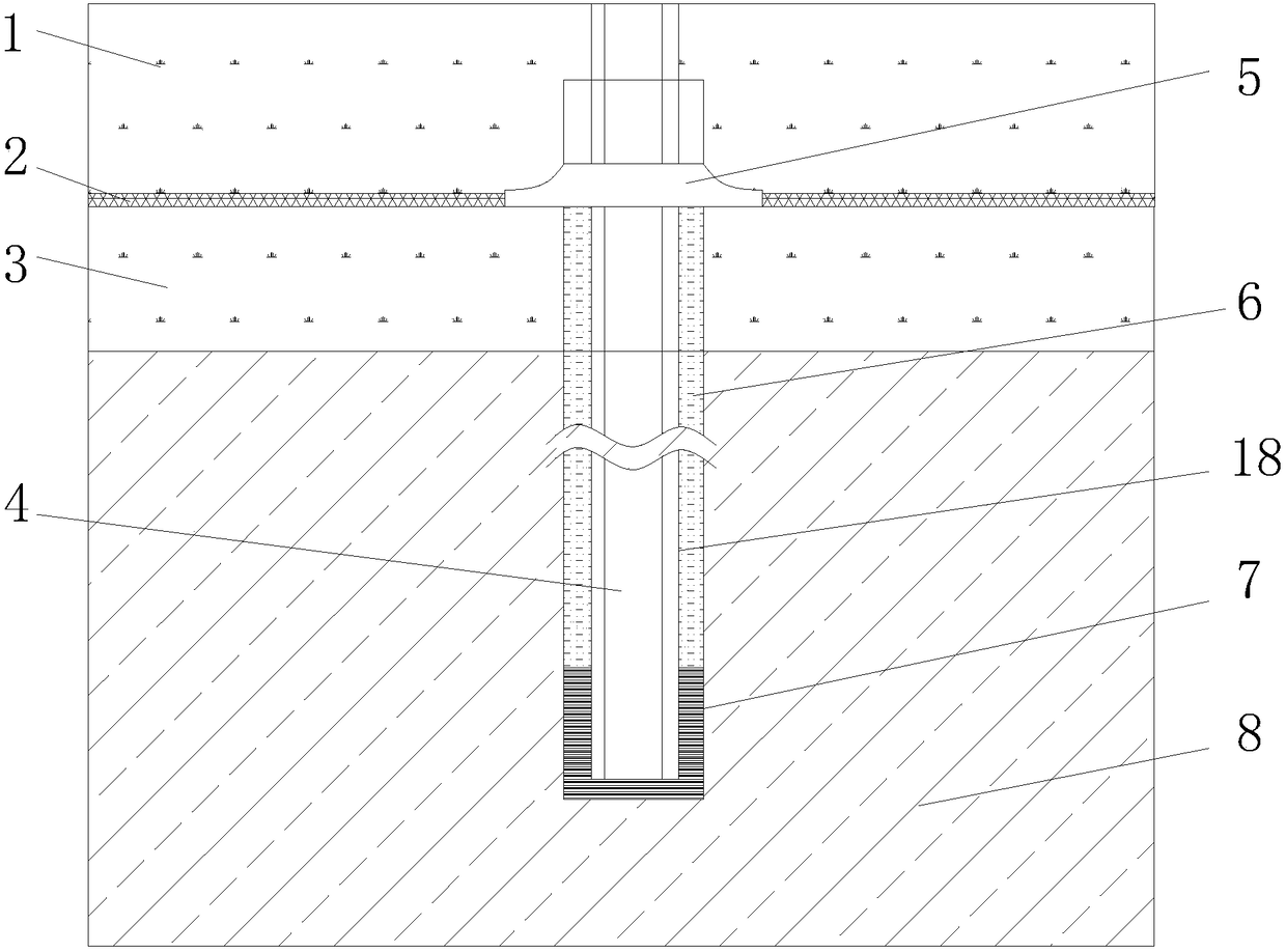 Soft rock roadway anchorage force device