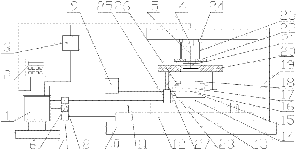 Device and method of laser impact welding in warm state