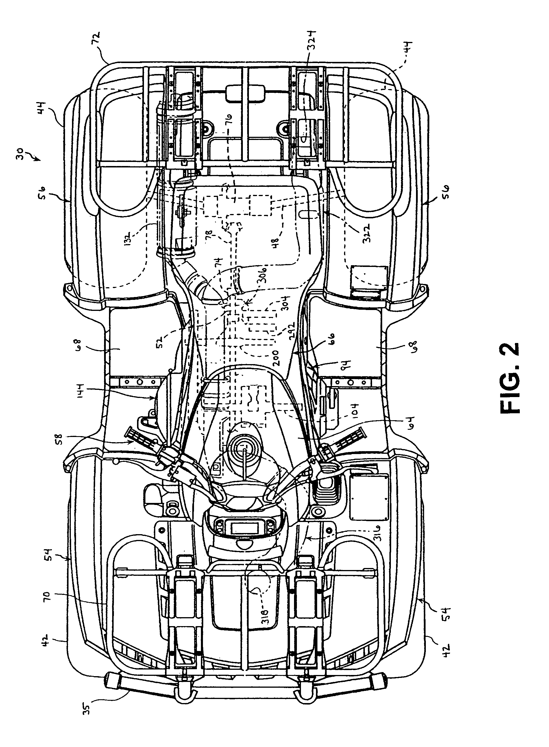 Drive belt cooling structure for engine