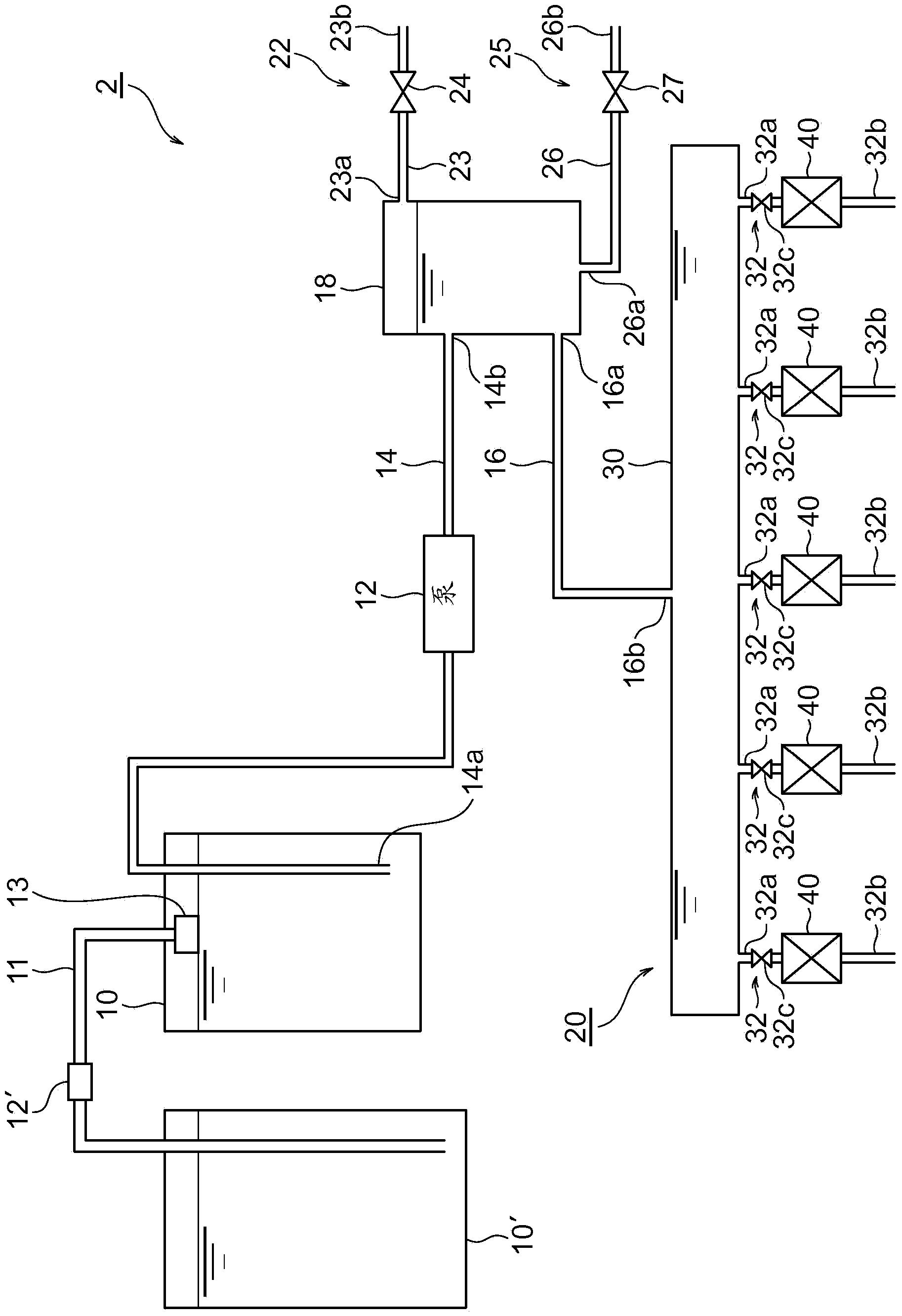 Rice transplanter-mounted liquid reagent application device, and method of applying liquid reagent during rice planting using same