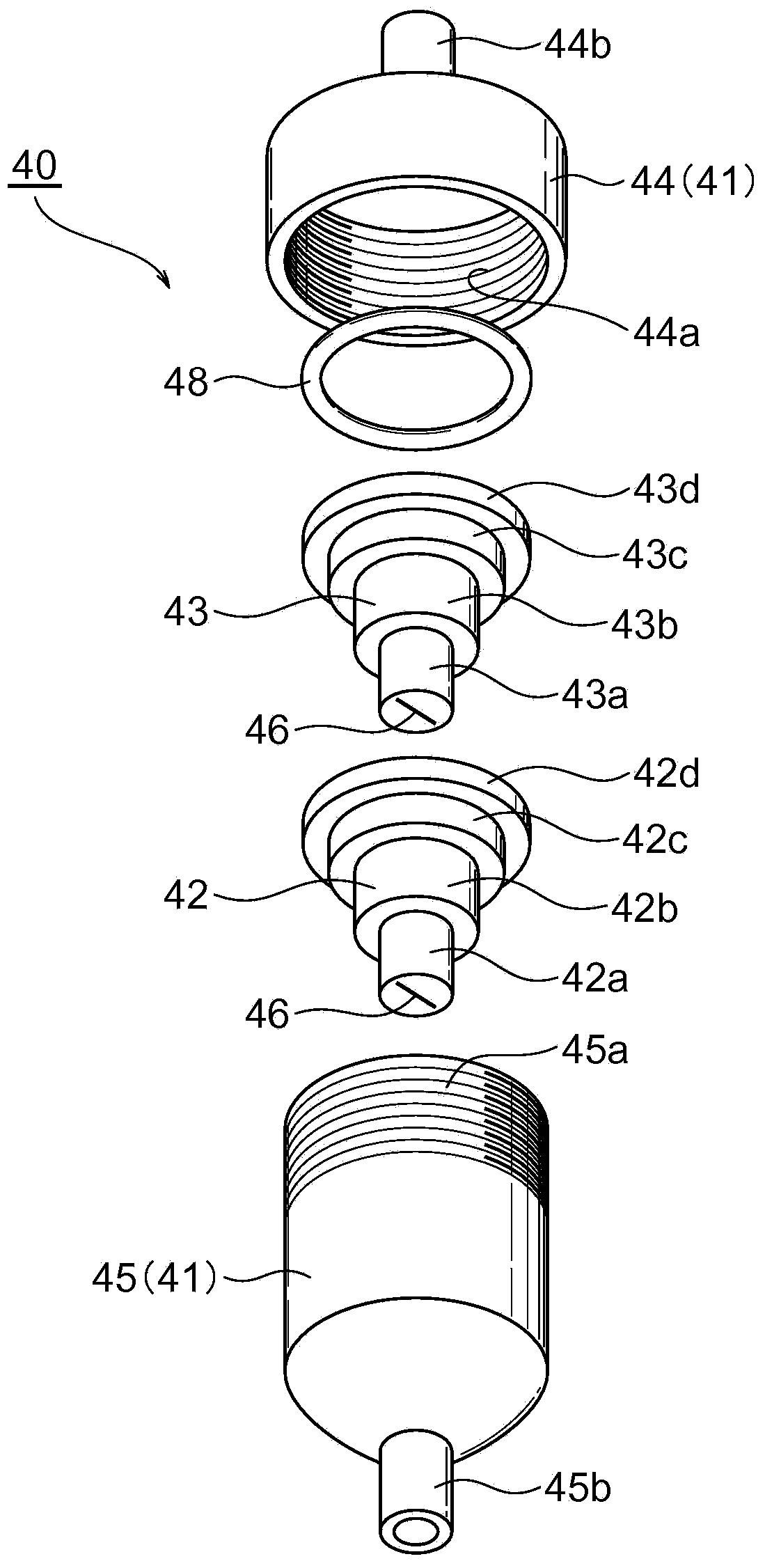 Rice transplanter-mounted liquid reagent application device, and method of applying liquid reagent during rice planting using same