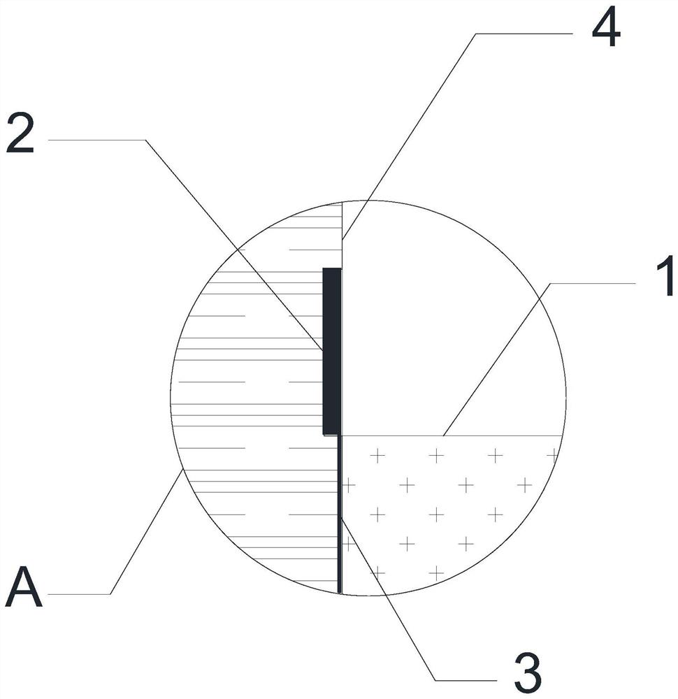 Pre-splitting blasting excavation construction method for middle and lower layers of diversion tunnel