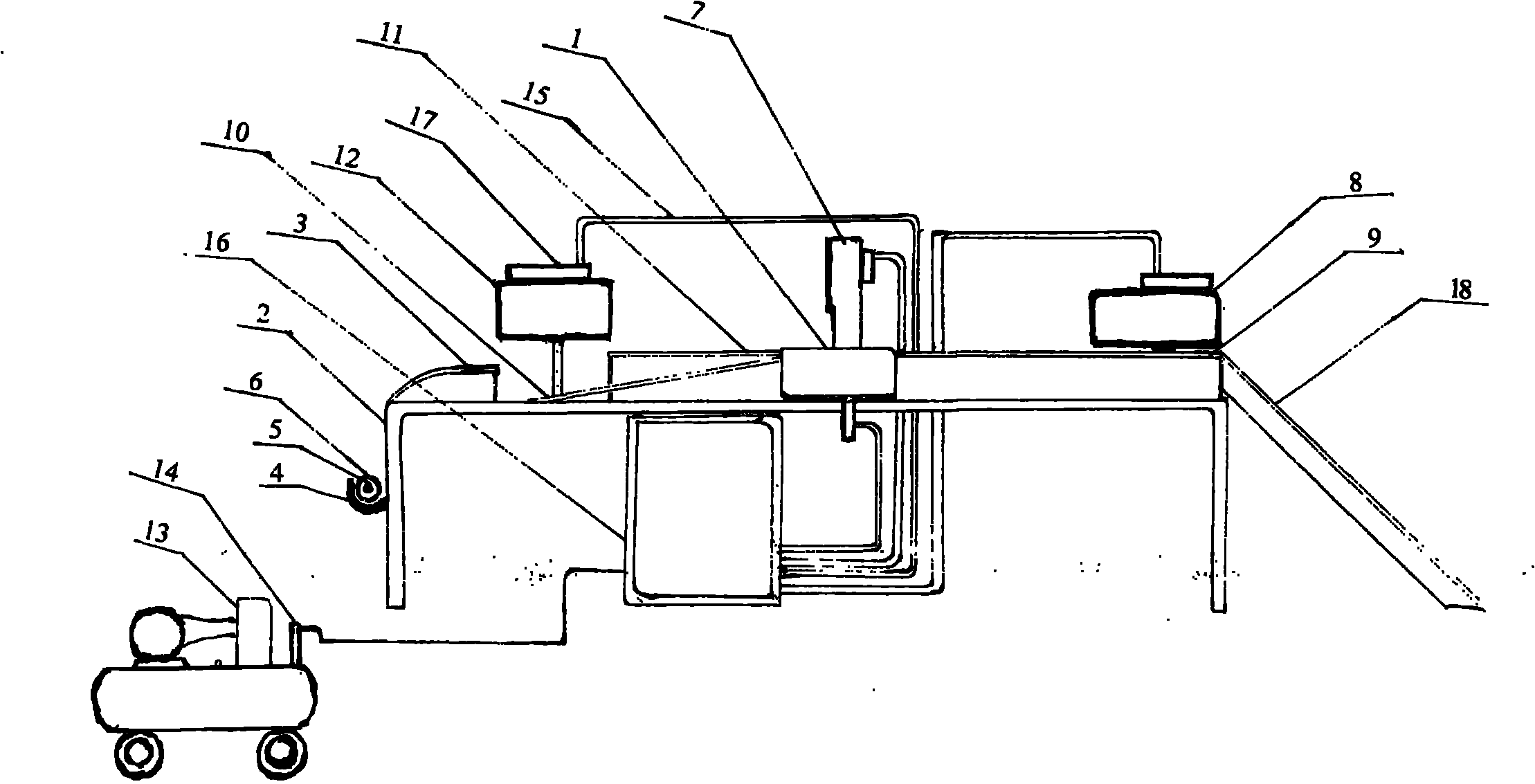 Integral figure eight-shaped sand blocking mesh