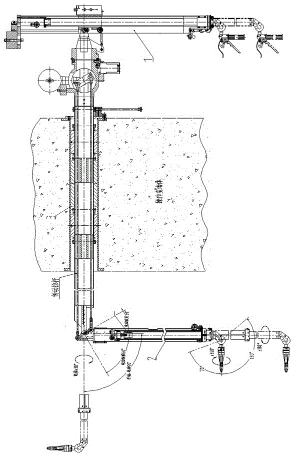 Telescopic manipulator