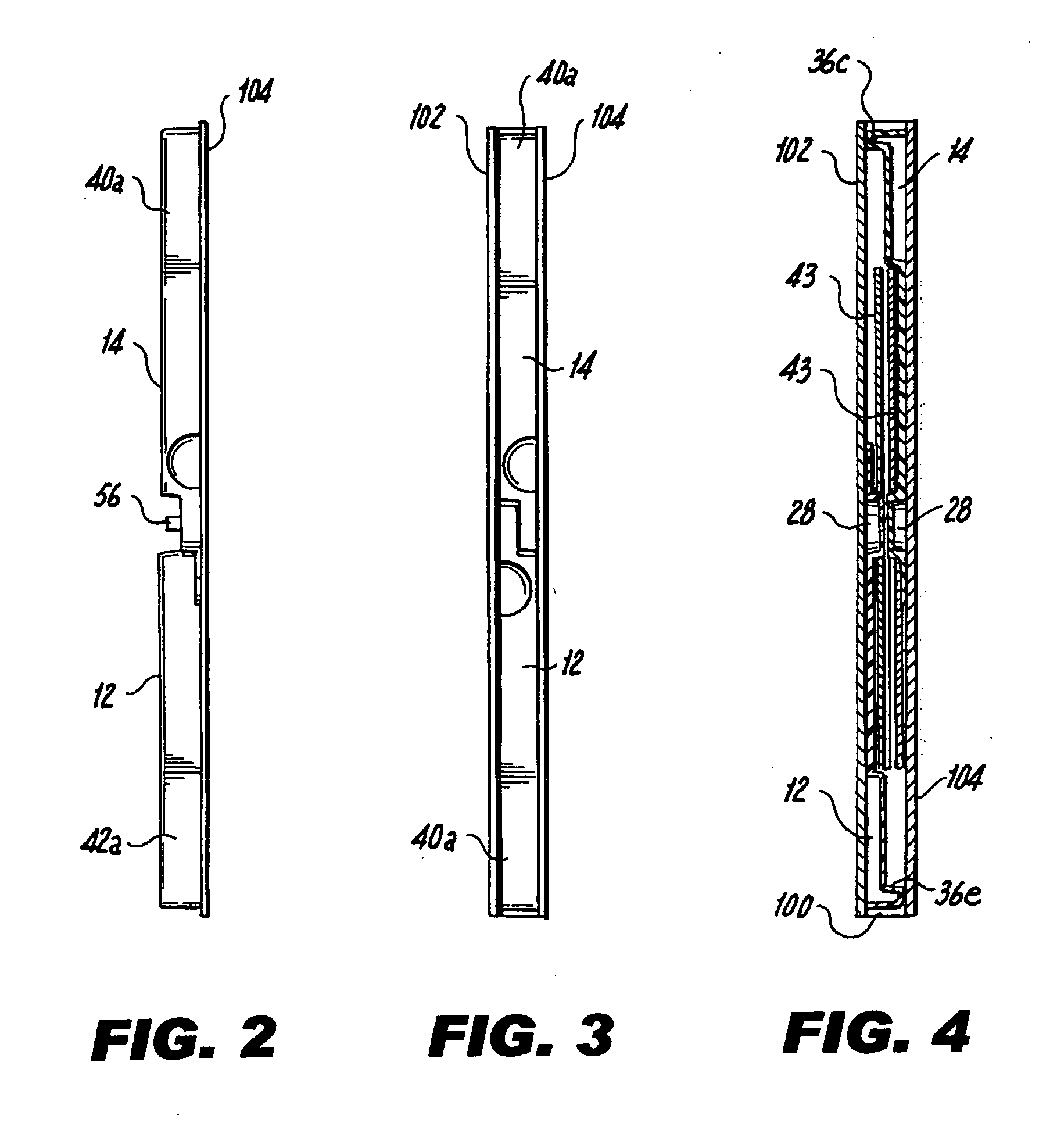 Package with aligned discs on opposite covers