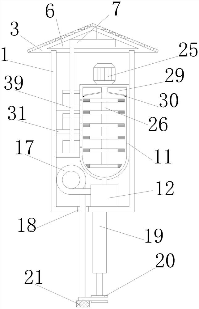 Water source pollution monitoring equipment