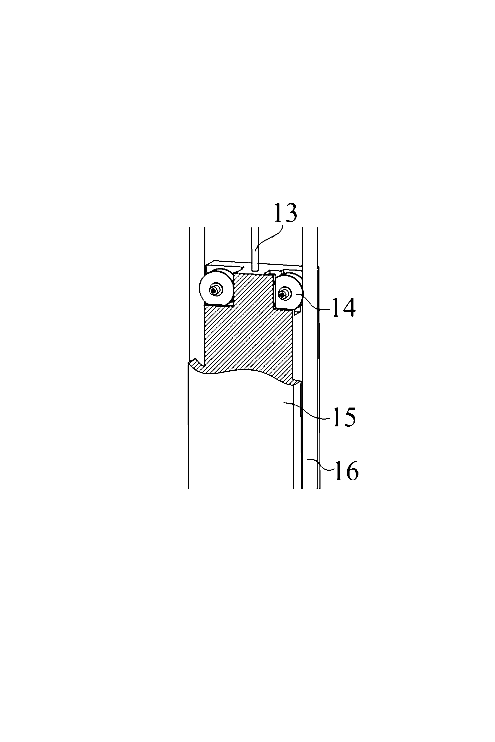 Six-freedom-degree static-balance parallel motion simulation platform with large bearing surface