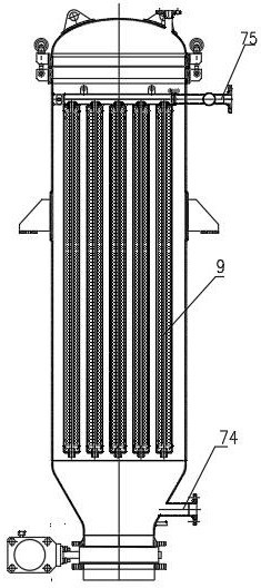 Deslagging valve and filter with same