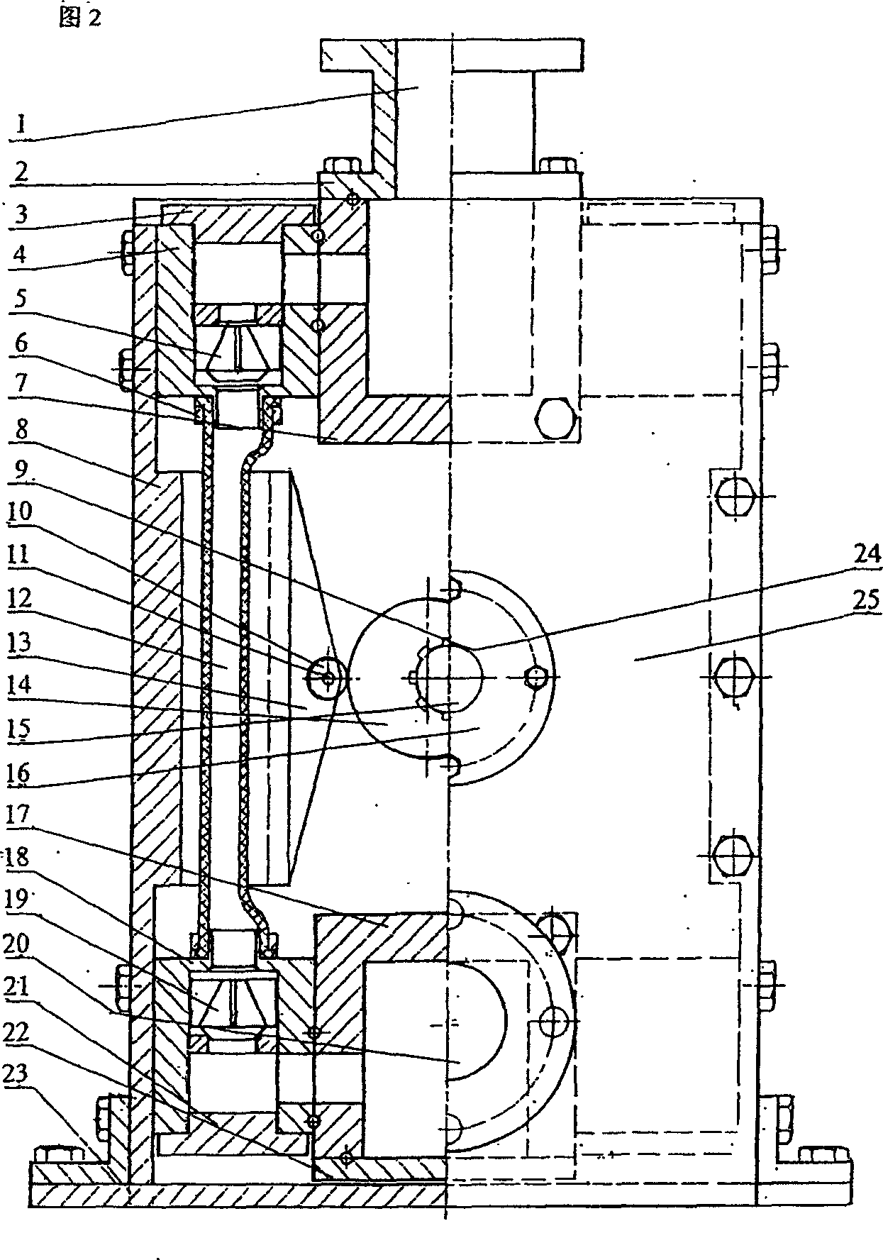 Multiple double-cavity conjoined capsule type high flow leakproof pump