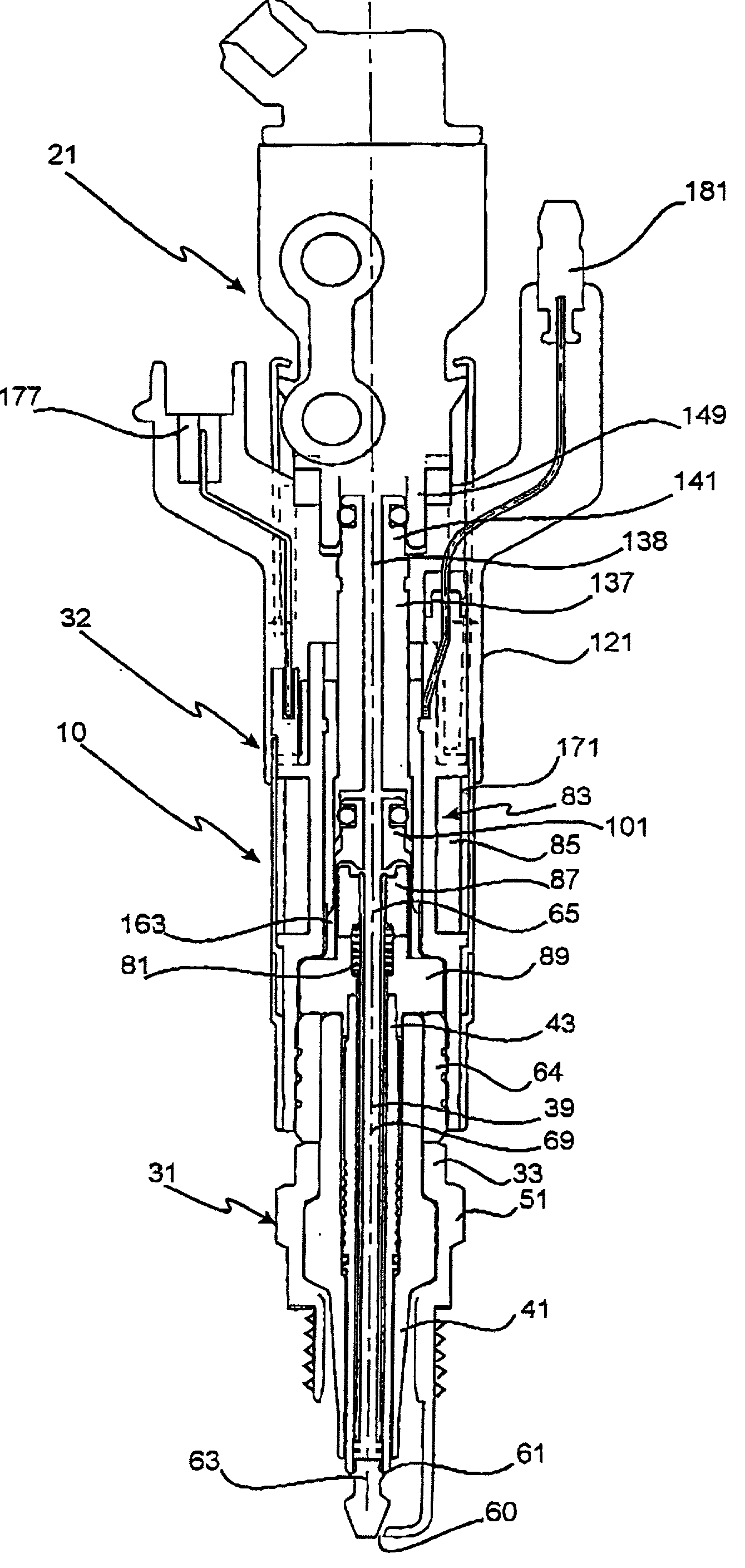 Direct injection of fuels in internal combustion engines