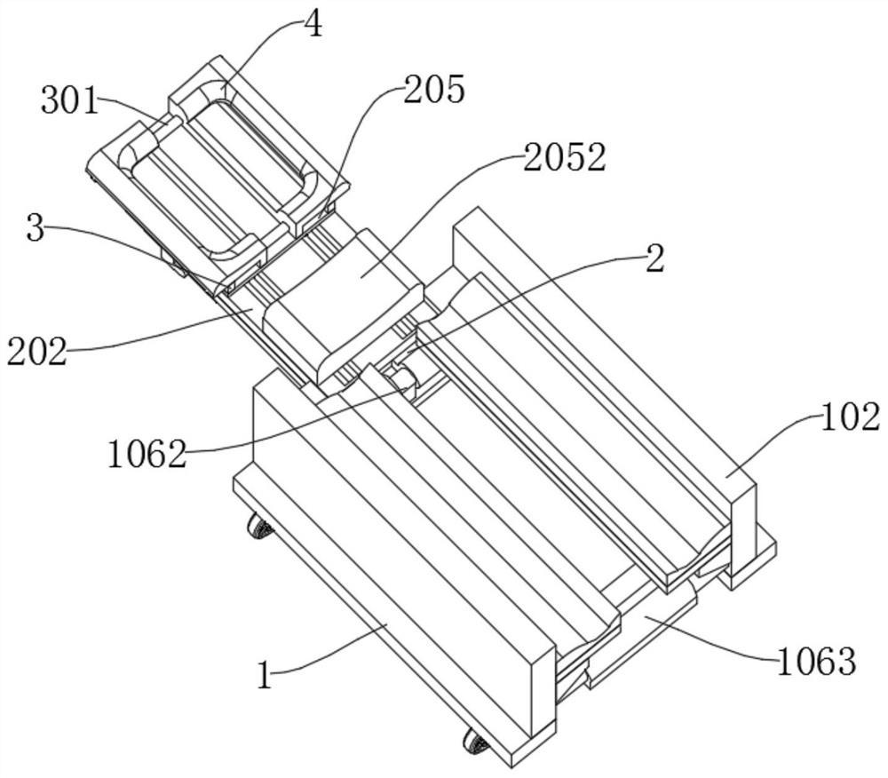 Prone position supporting pad capable of promoting exsufflation and improving lung compliance