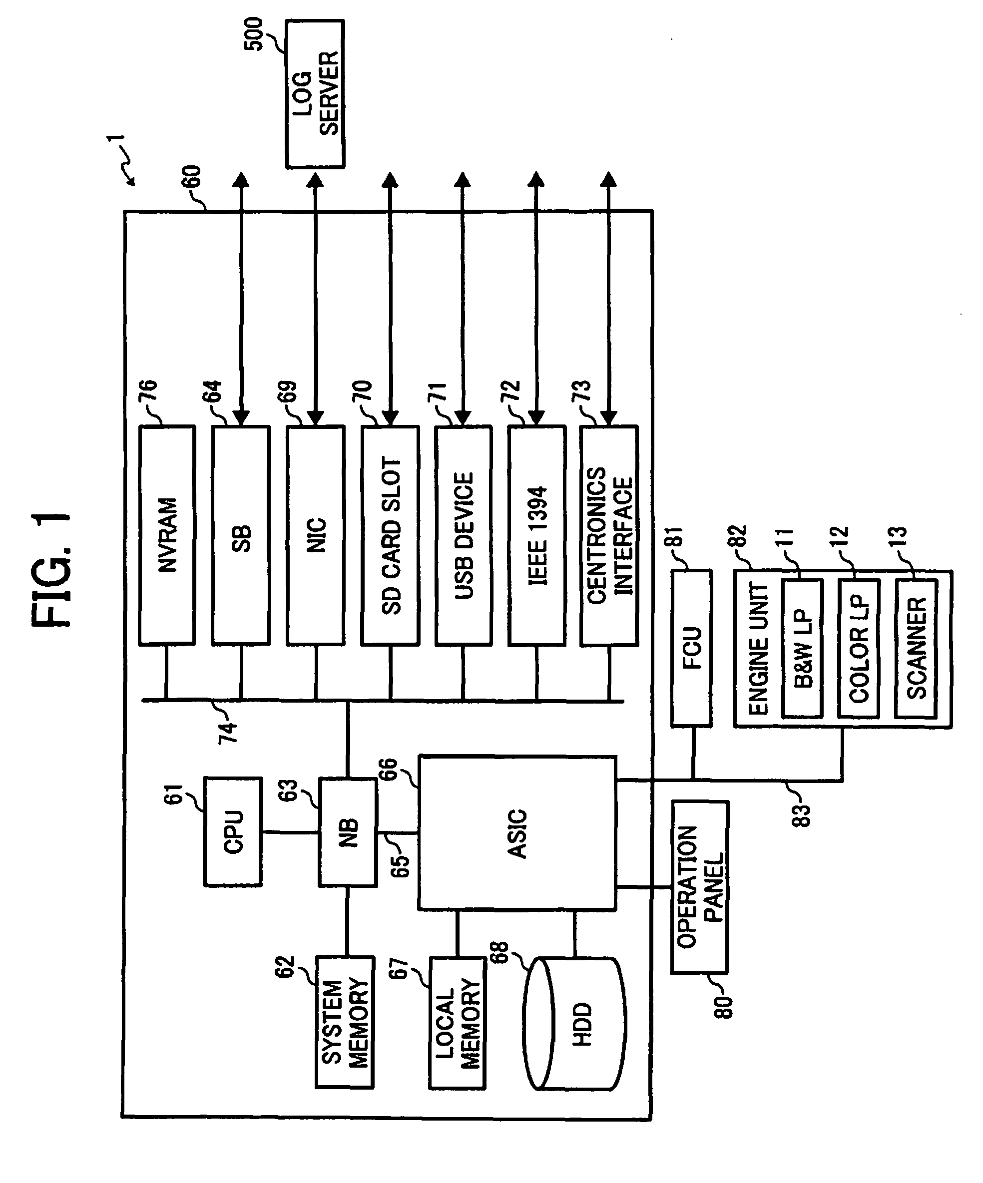 Image processing apparatus, method, and computer-readable recording medium for recording a log of a job