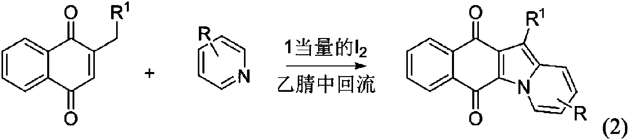 Benzo[f]pyridin[1,2-a]indole-6,11-dione derivative and preparation method thereof