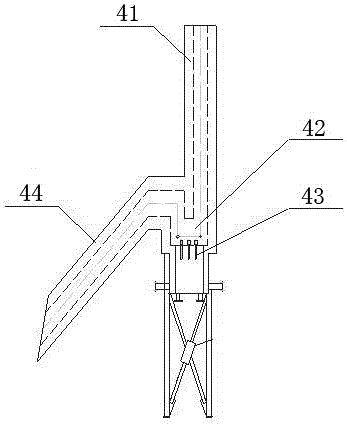 External circulation system for CFB smoke generation equipment