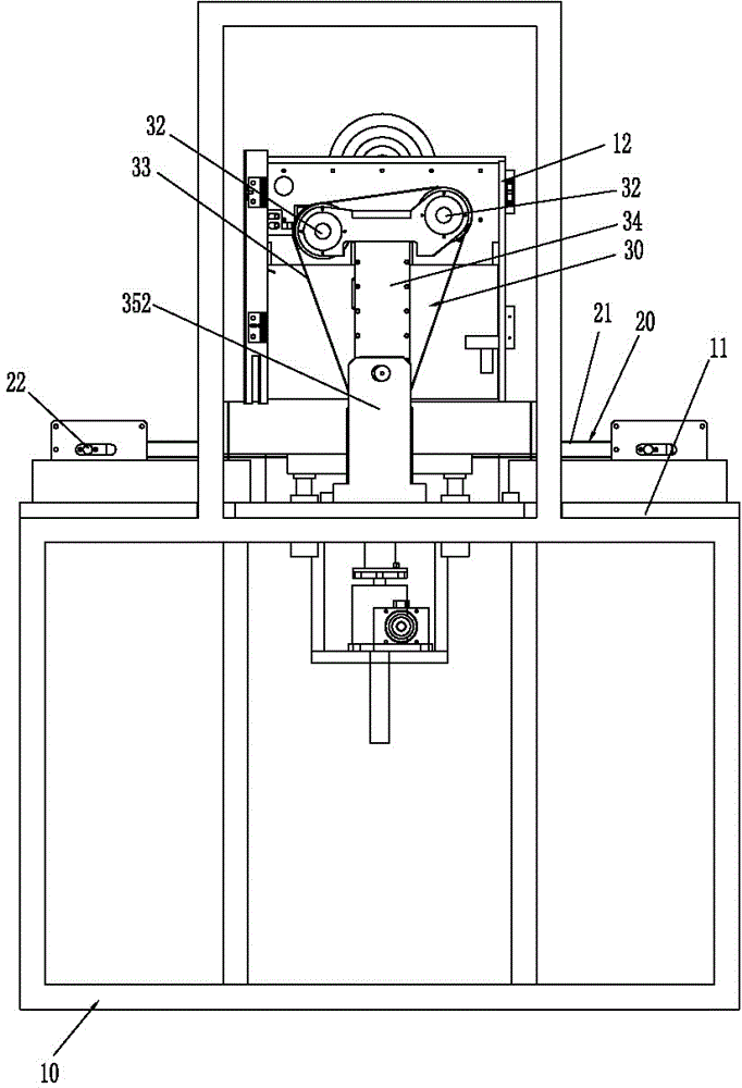 Polishing grinding machine for LED ceramic bracket