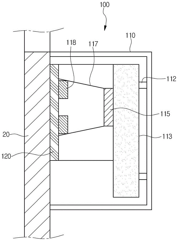 Display unit for air conditioner