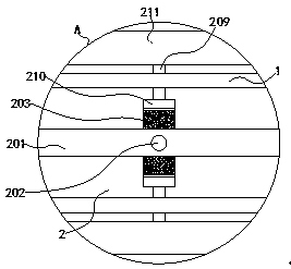 Uterine curettage device for obstetrical department