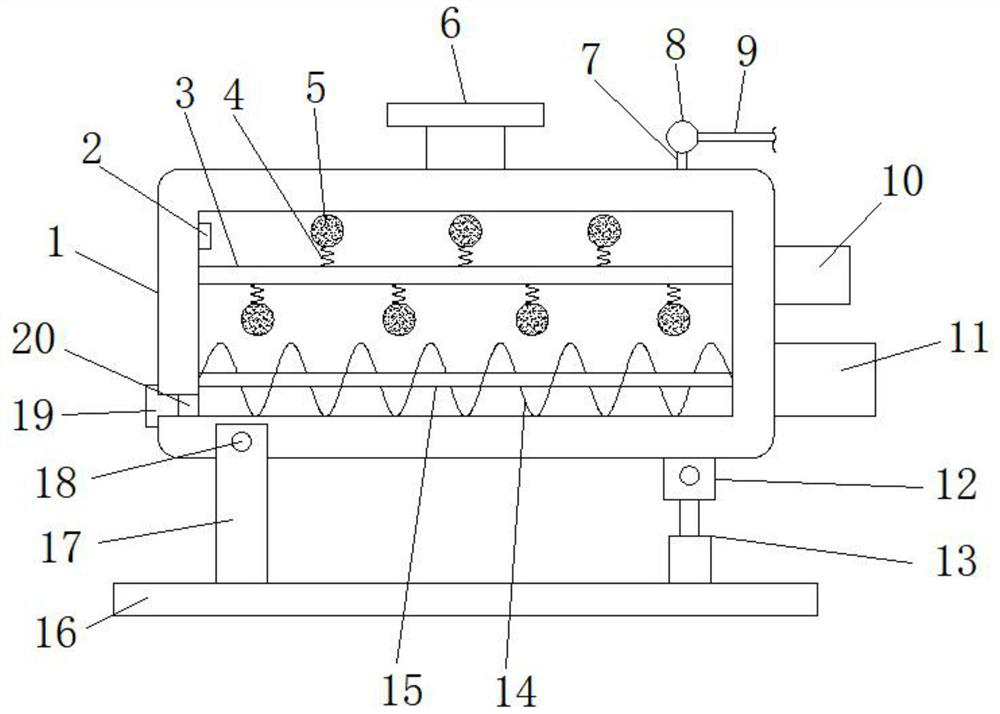 Food processing tumbling machine