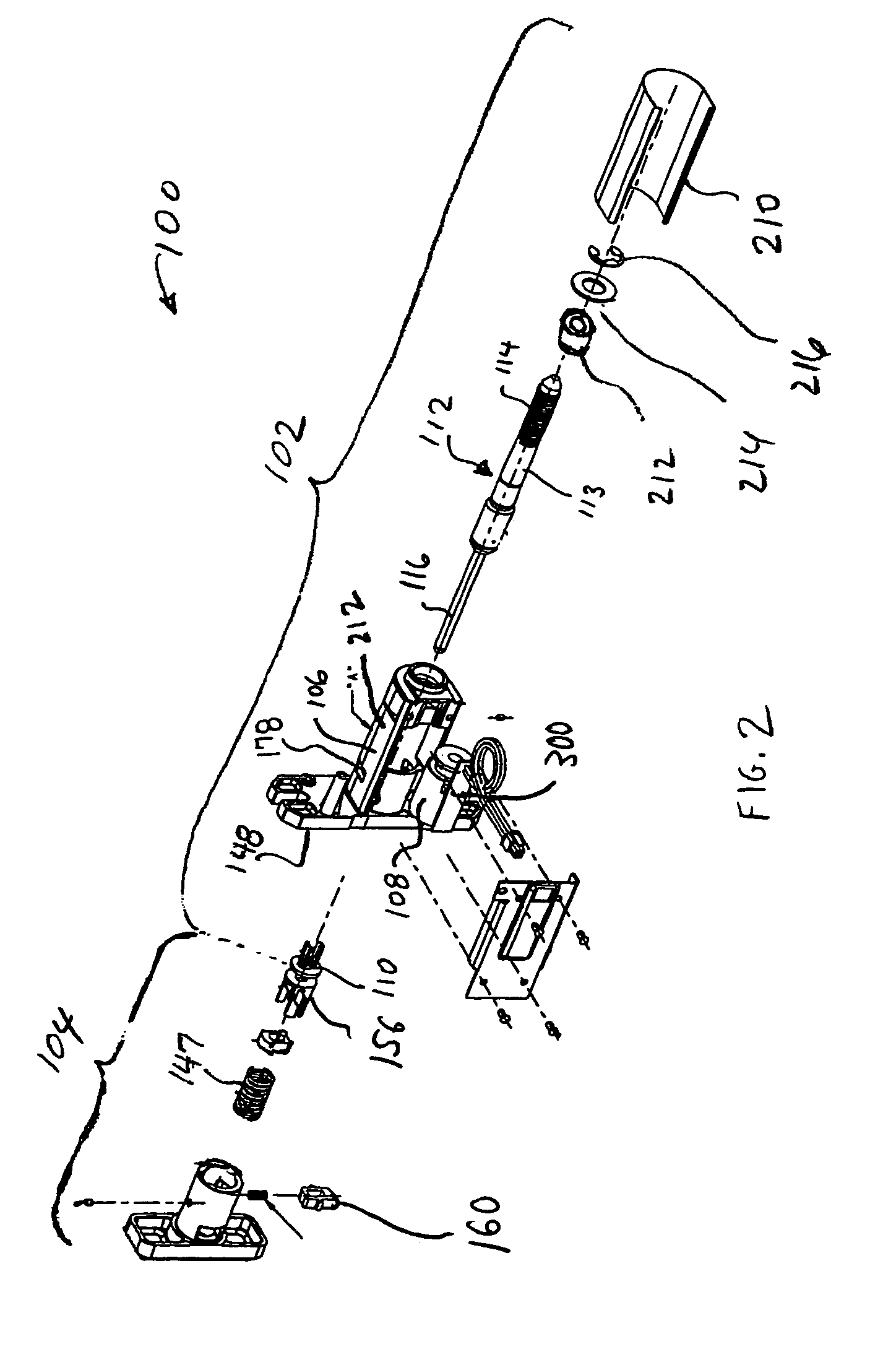 Vending machine lock assembly