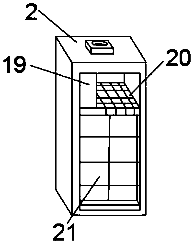 Absorption purification device for VOC (volatile organic compounds) gas