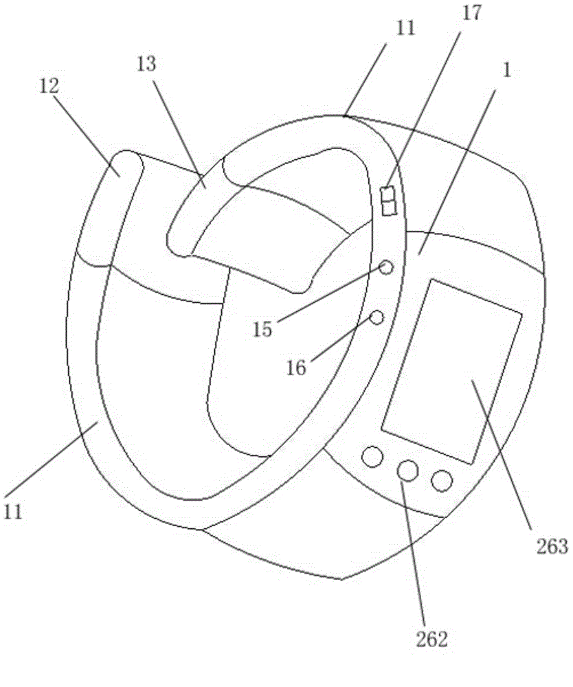 Multifunctional bracelet for hospitalized patient