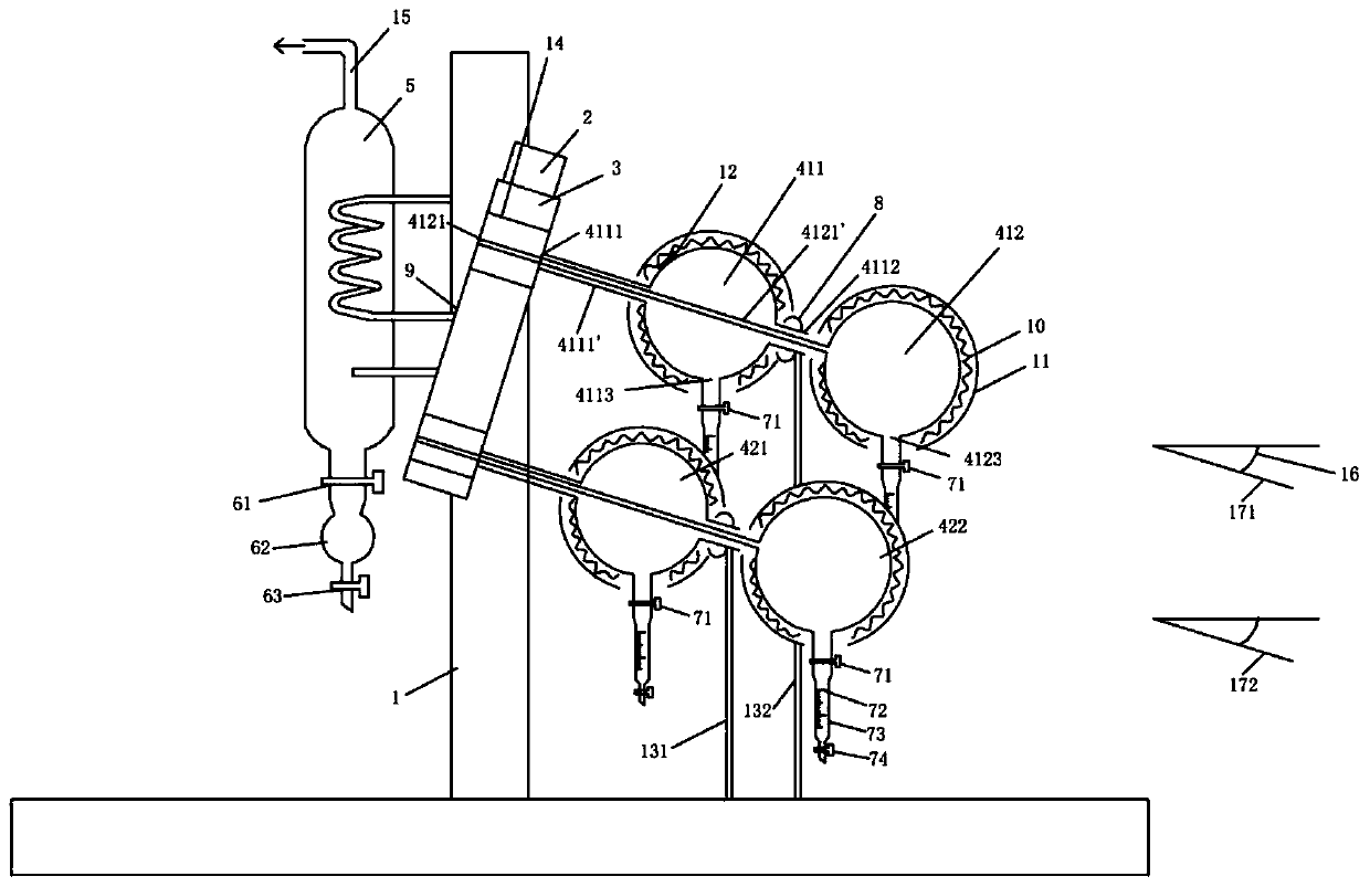 Multi-rotating-shaft evaporator capable of accurately and quantitatively concentrating plurality of samples in one time