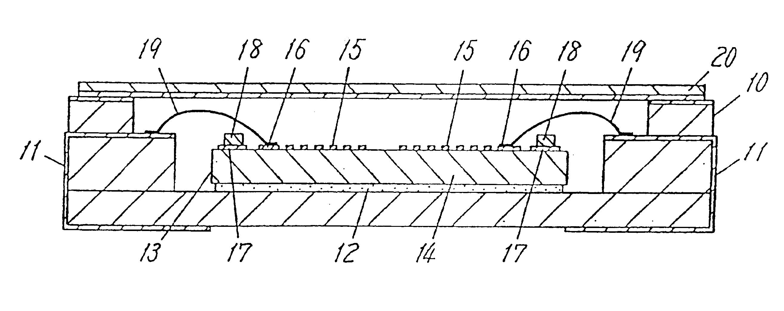 Method of manufacturing a surface acoustic wave device