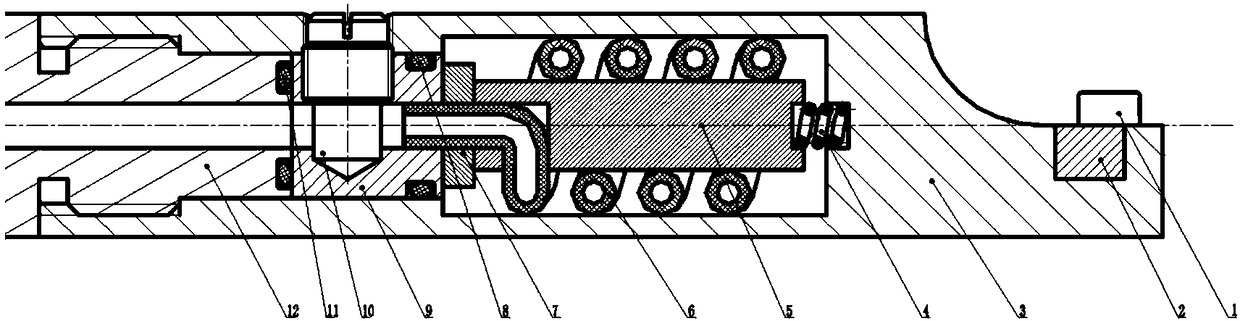 Variable-stiffness single-degree-of-freedom dynamic damping boring rod