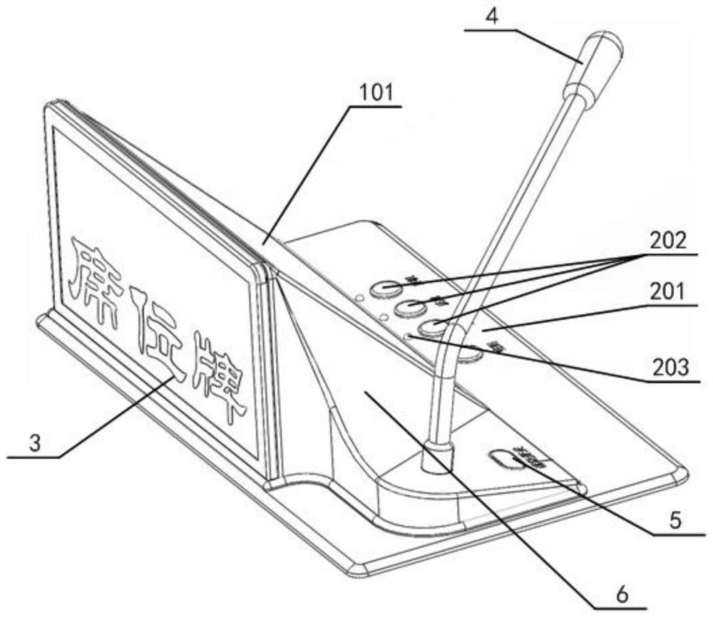 A method for realizing interconnection between virtual and physical operation interfaces and a multifunctional conference terminal