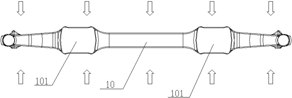 Trimming and thermal calibration tool for front shaft