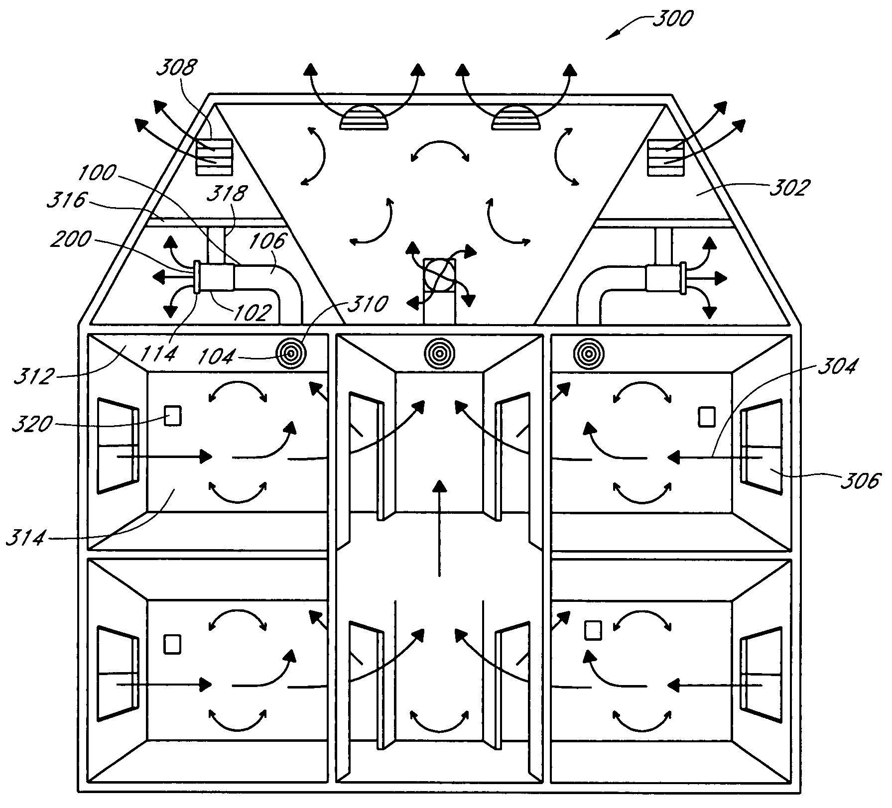 Whole house fan system and methods of installation