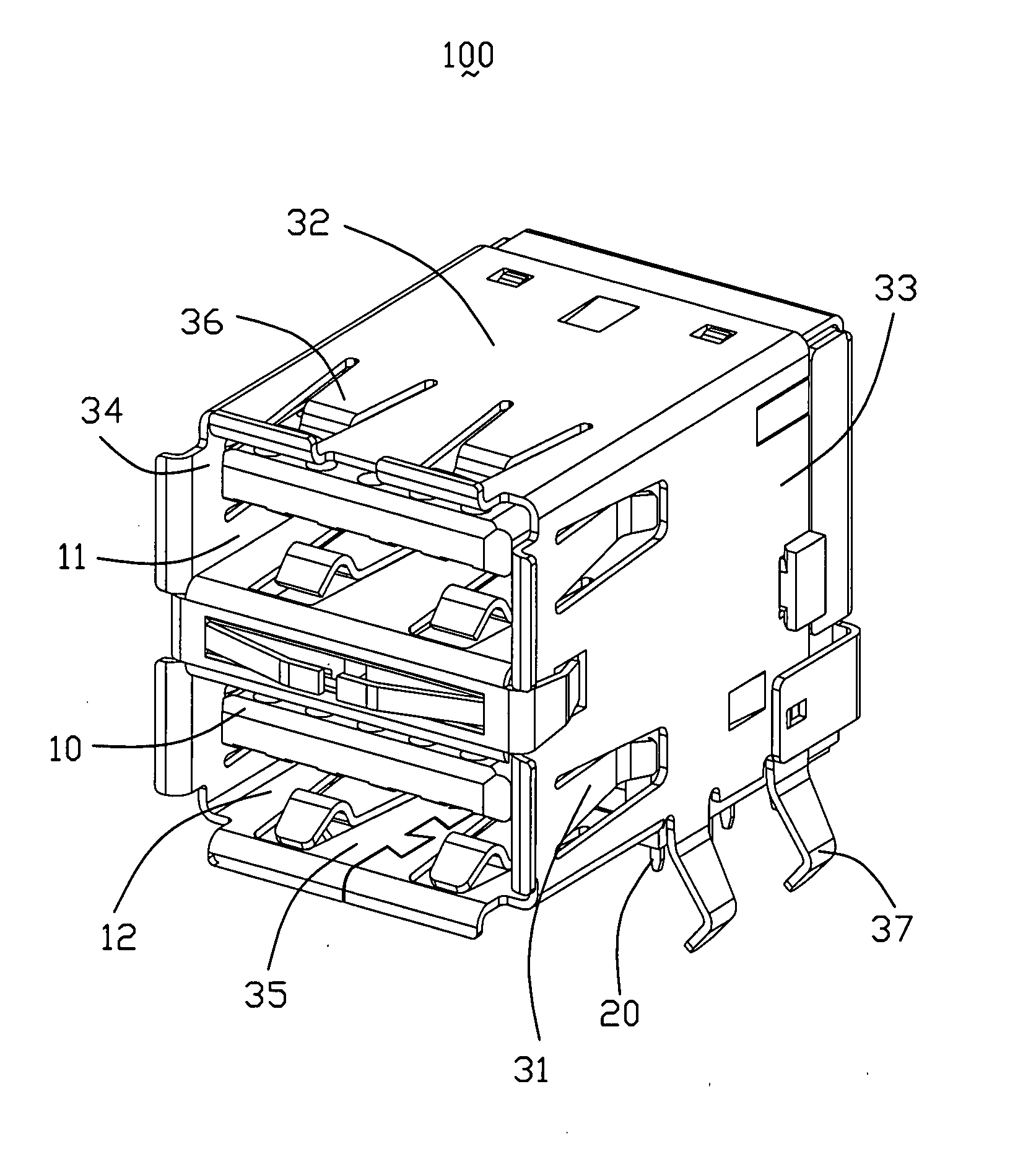 Electrical connector with ESD protection