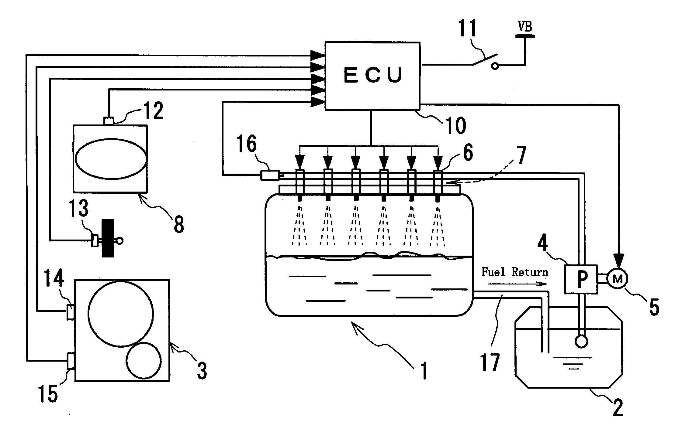 Engine control experimenting apparatus