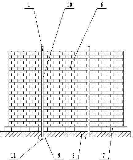 Bottom blowing gas supply method for stainless steel converter and stainless steel converter bottom thereof