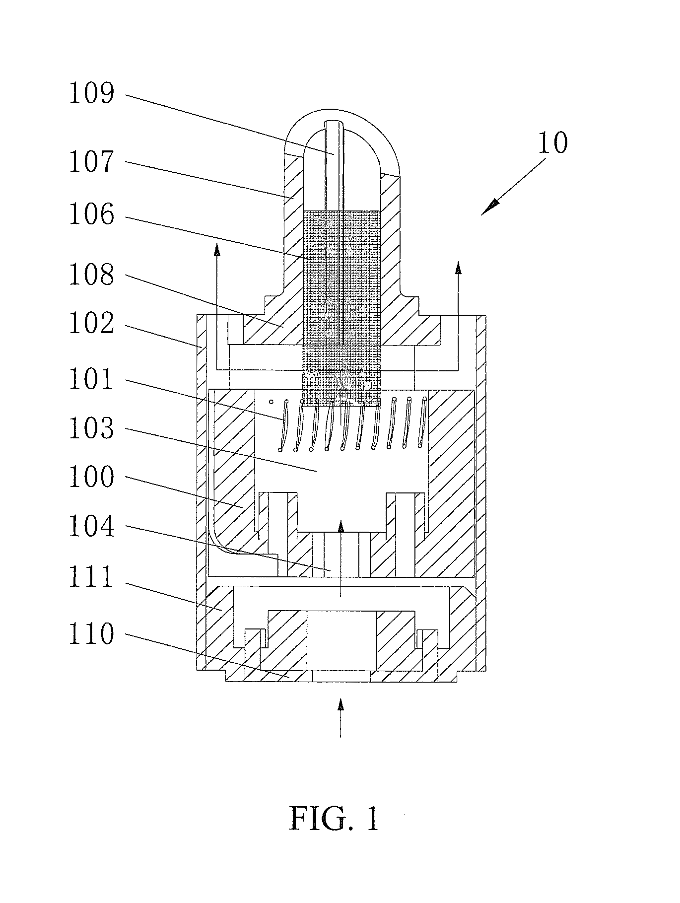 Replaceable universal atomizing head