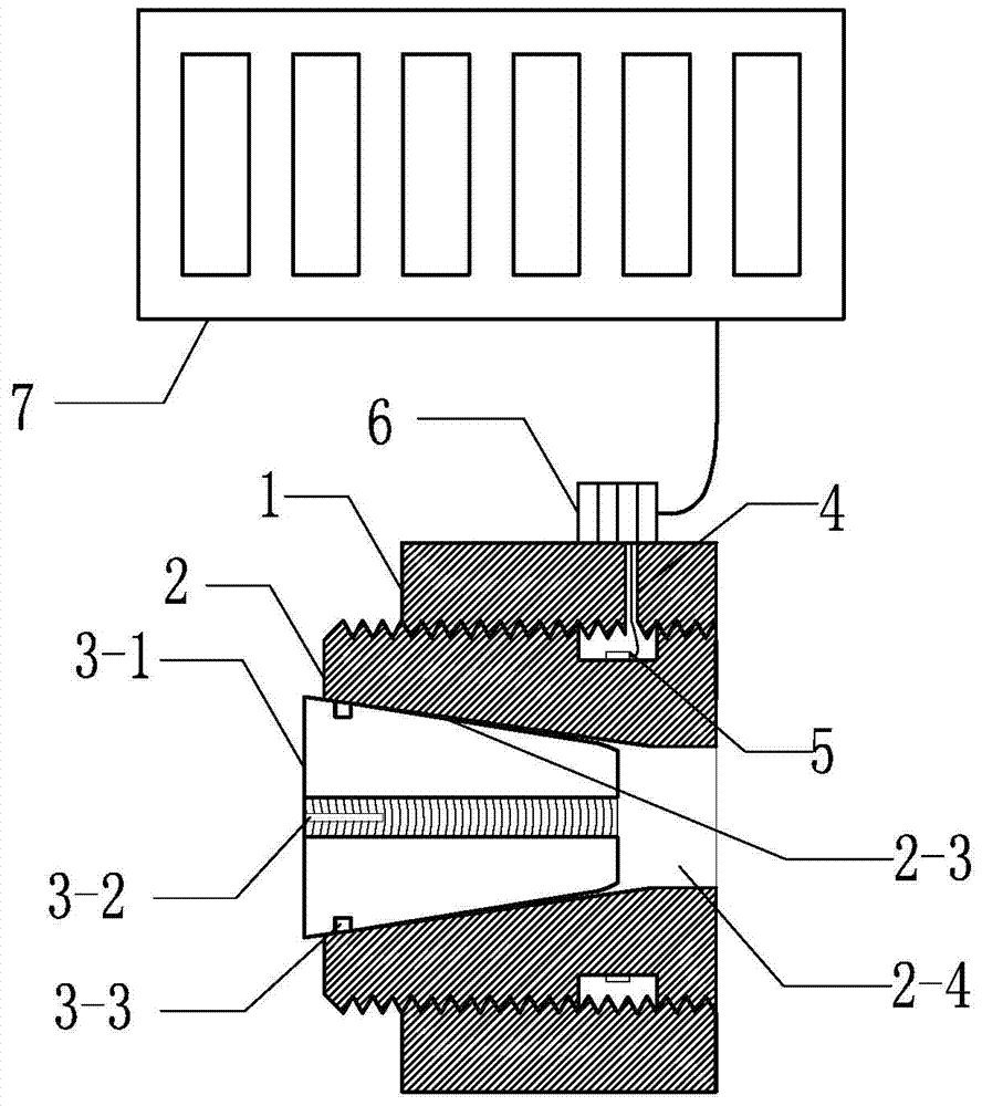 Prestressed real-time monitoring clip anchor and its anchoring method